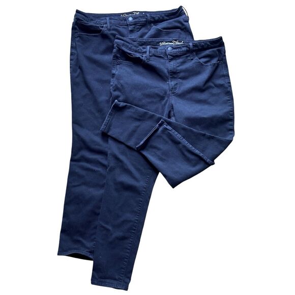 Universal Thread Denim - Universal Thread Black Skinny Jeans Bundle Size 16/33R High-Rise Cropped indie